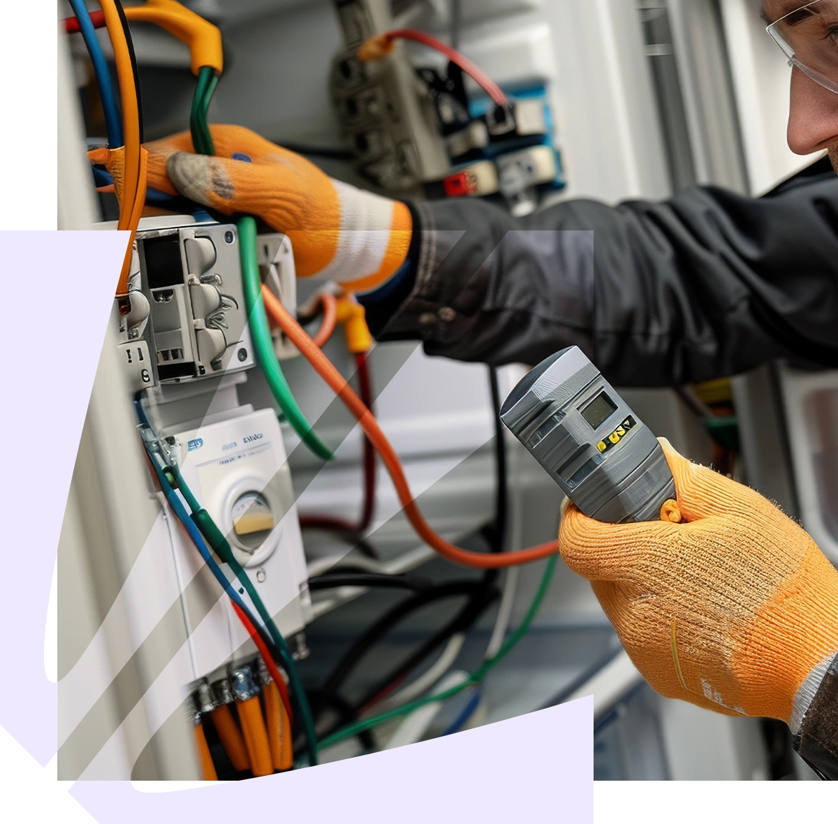 Cablaggio di un quadro elettrico